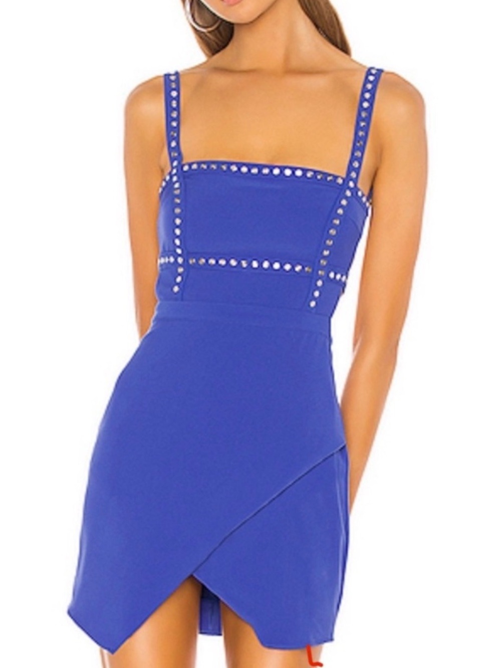 NBD X NAVEN Elise Dress in Royal Blue